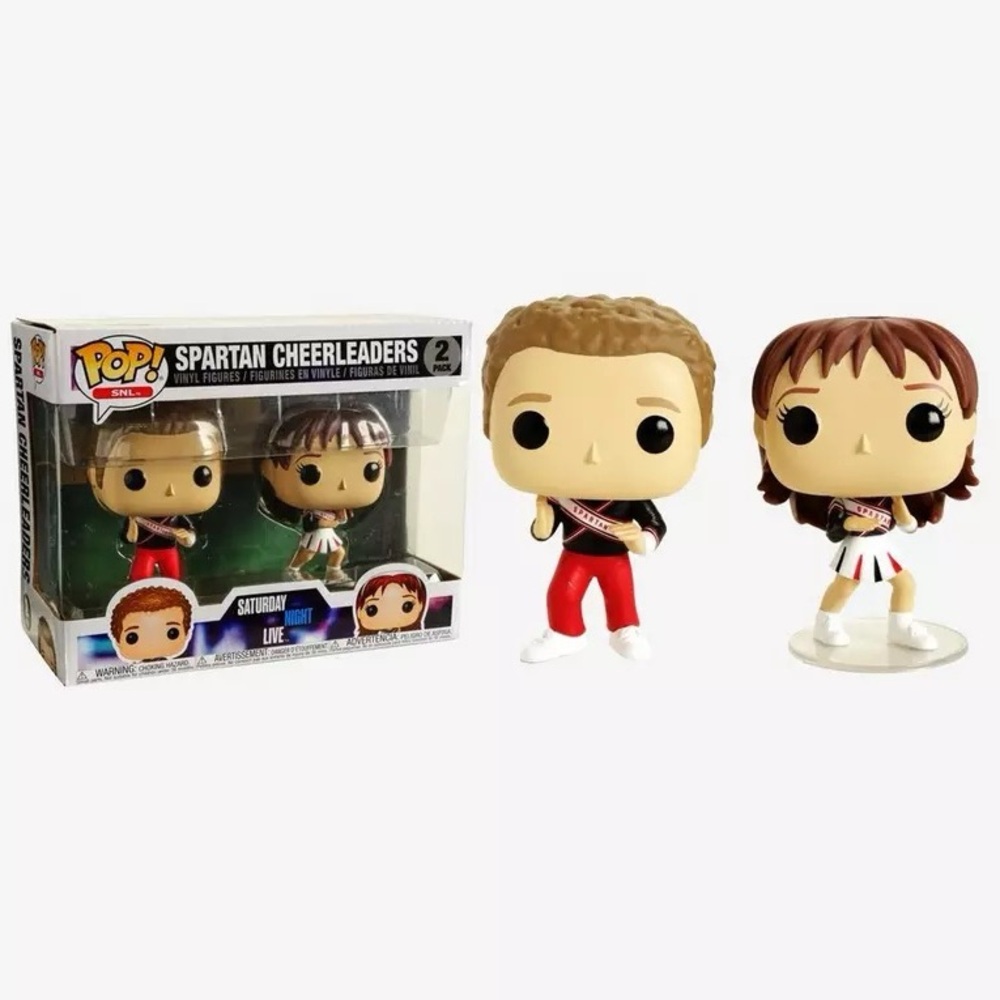 FUNKO POP! SATURDAY NIGHT LIVE SNL SPARTAN CHEERLEADERS VINYL FIGURE SET! NIB